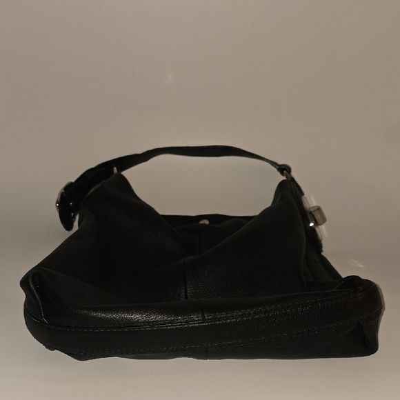 Coach Penelope Black Leather Hobo Shoulder Bag – 1990s Vintage Style F16535 - Picture 6 of 7